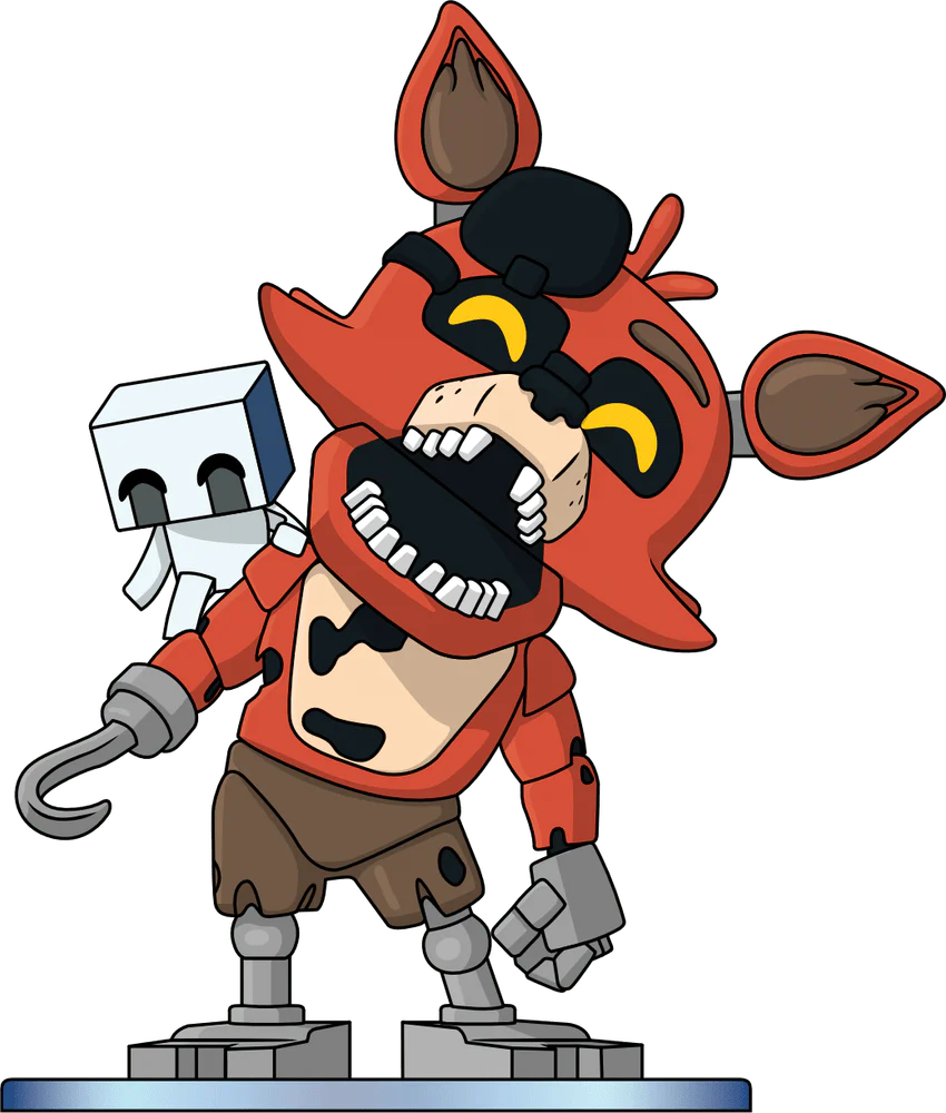 Five Nights At Freddys Youtooz Vinyl Figure Foxy Haunted
