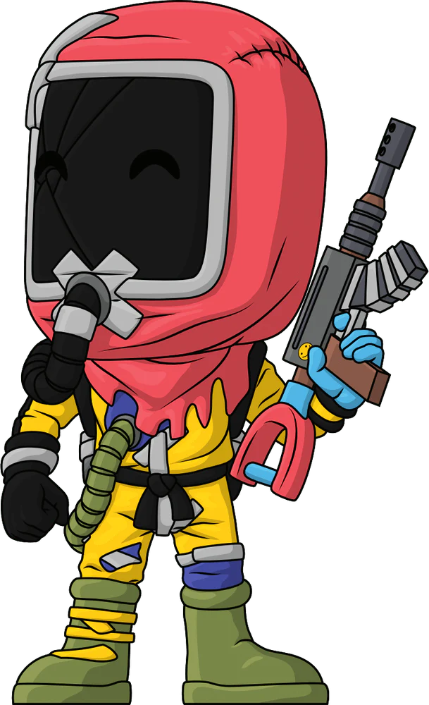 Rust Youtooz Vinyl Figure Hazmat