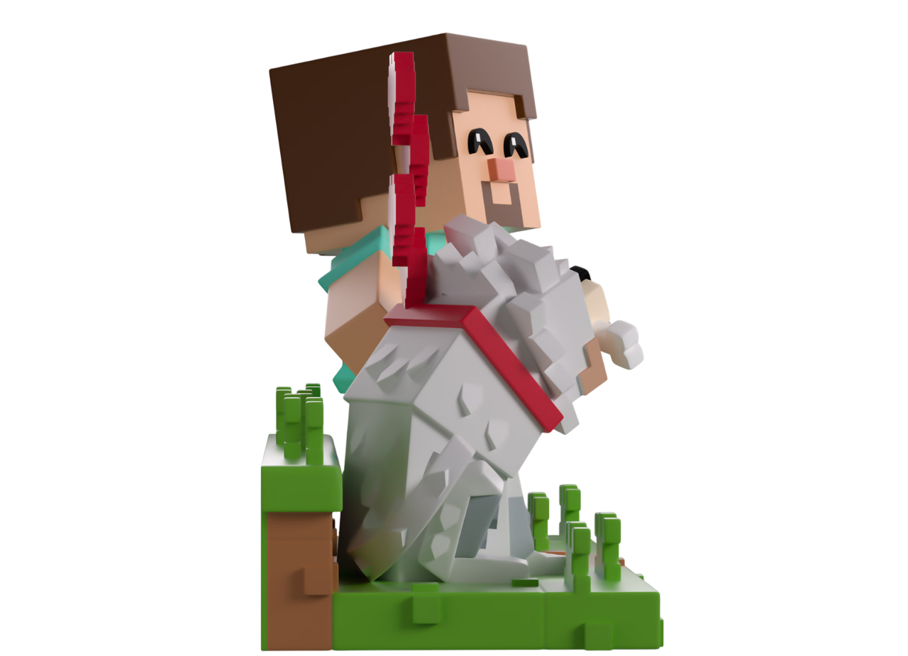 Minecraft Youtooz Vinyl Figure Taming a Wolf