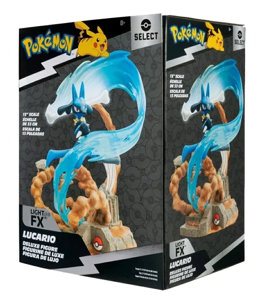 Pokemon Deluxe Collector Statue Lucario