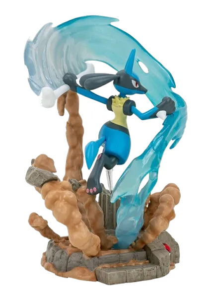 Pokemon Deluxe Collector Statue Lucario