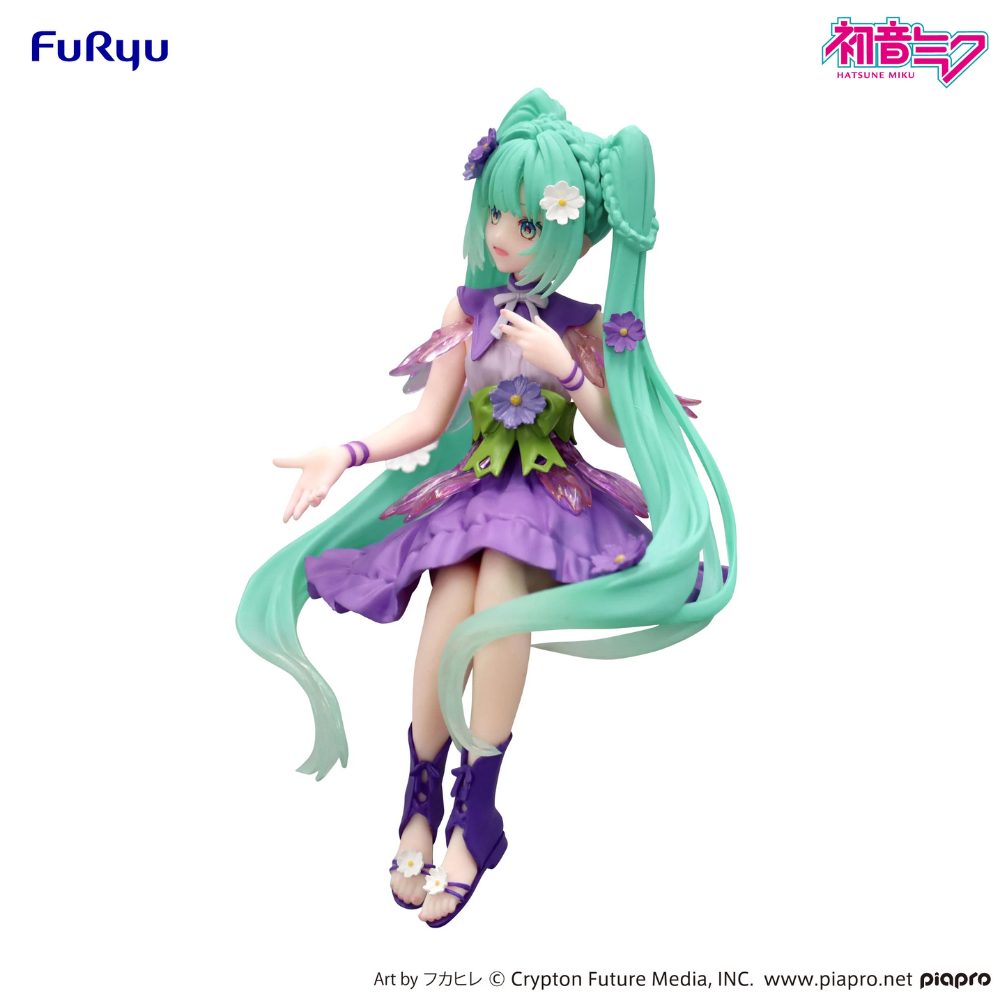 Hatsune Miku Noodle Stopper Hastune Miku Flower Fairy Cosmos Purple Color ver