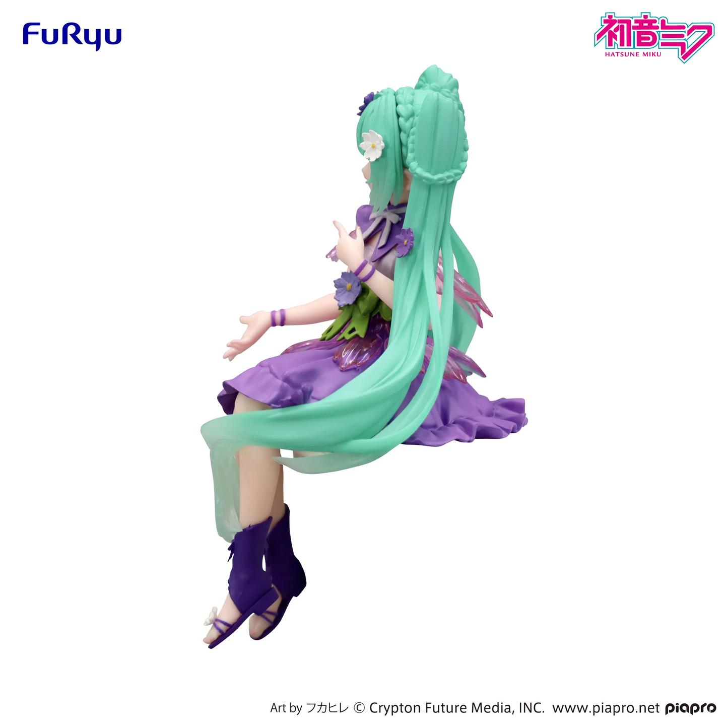 Hatsune Miku Noodle Stopper Hastune Miku Flower Fairy Cosmos Purple Color ver