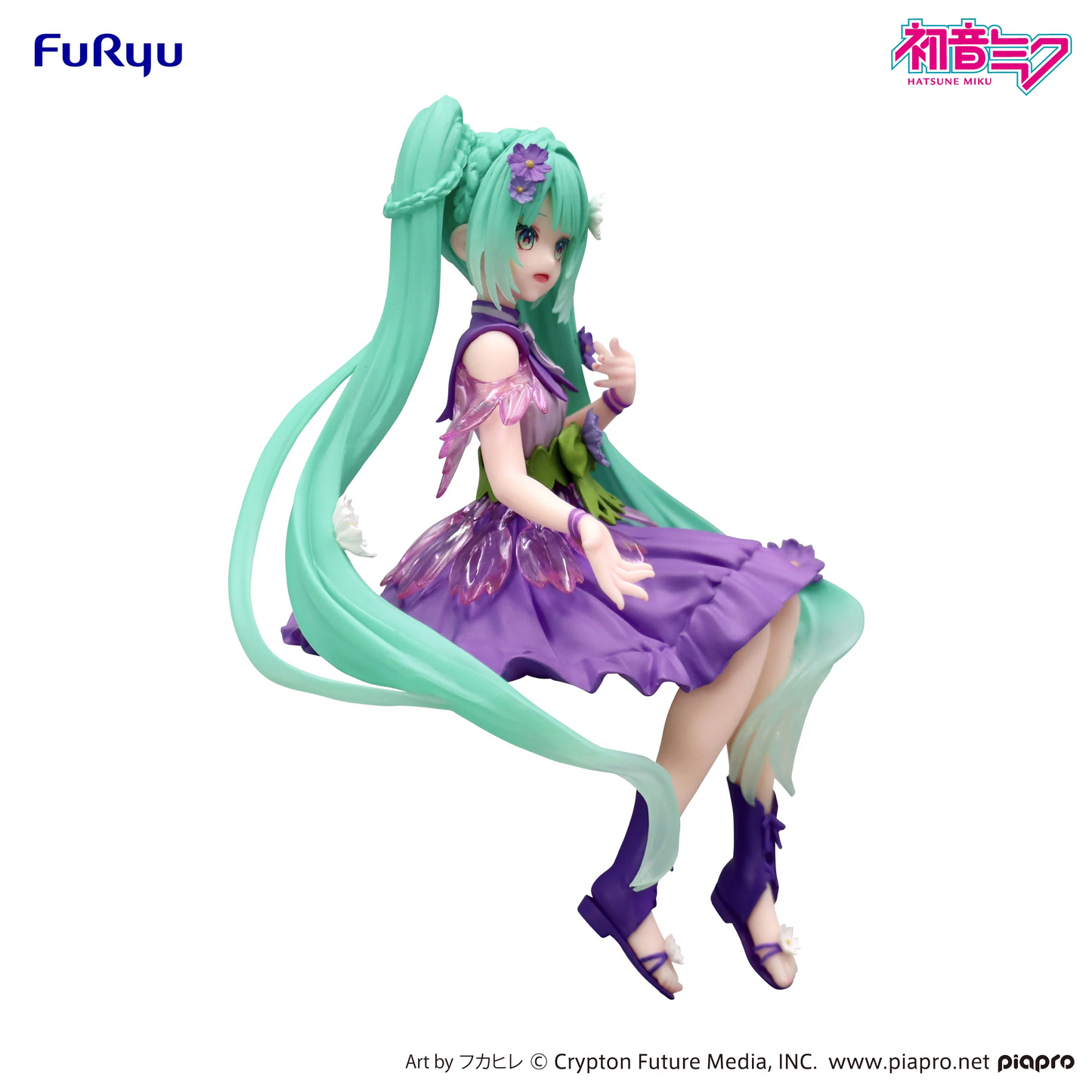 Hatsune Miku Noodle Stopper Hastune Miku Flower Fairy Cosmos Purple Color ver