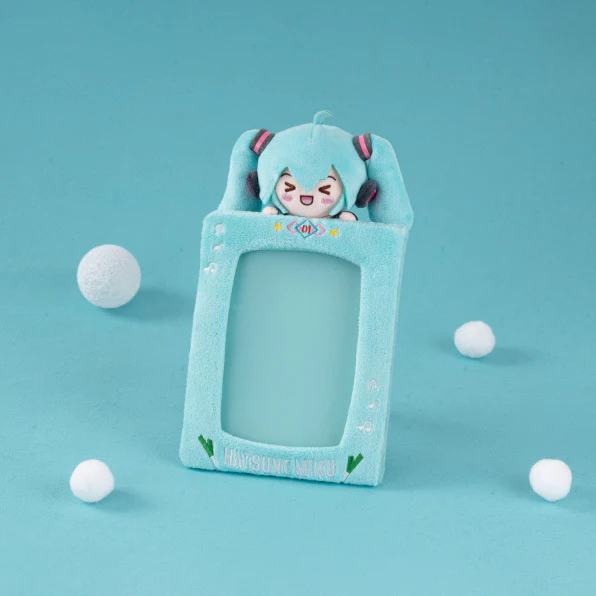 Moeyu - Hatsune Miku Squinting Eyes Series Plush Photo Frame