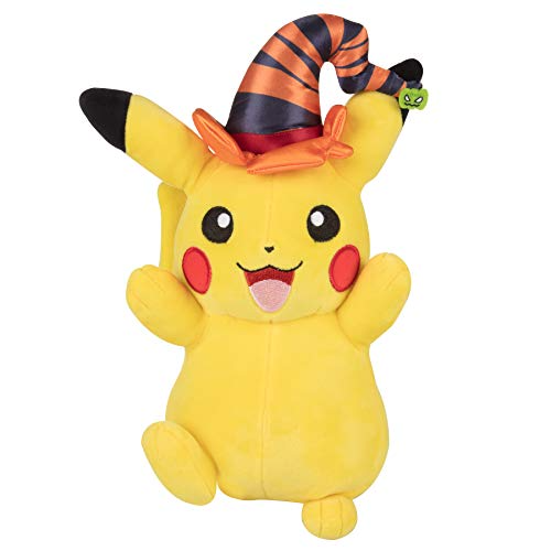 Pokemon Plush Pikachu with Witch Hat Halloween (8IN)