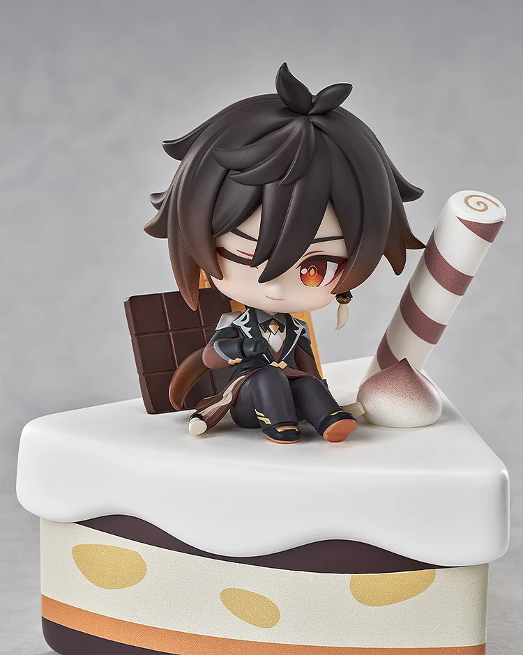 Genshin Impact Wondrous Travels Series Statue Zhongli Chibi