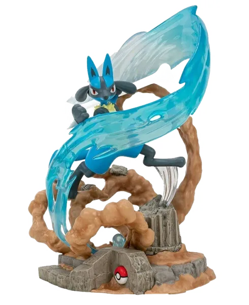 Pokemon Deluxe Collector Statue Lucario