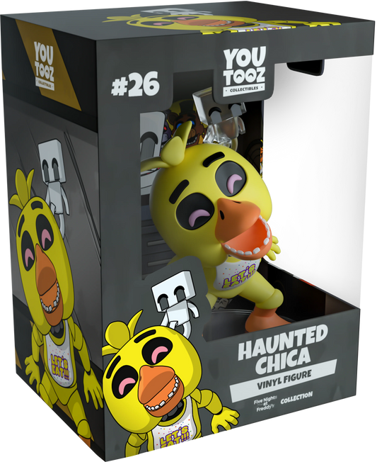 Five Nights At Freddys Youtooz Vinyl Figure Chica Haunted