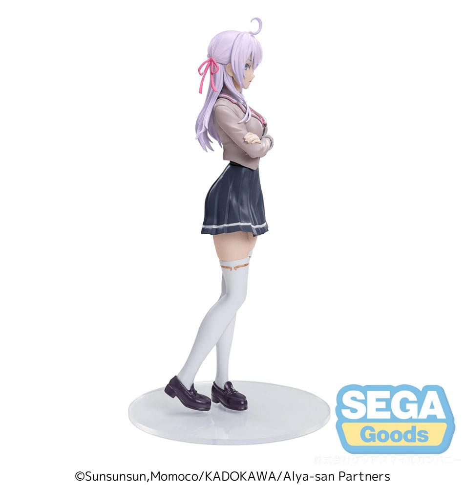 Alya Sometimes Hides Her Feelings in Russian Alya Uniform Luminasta Figure | Anime Emporium