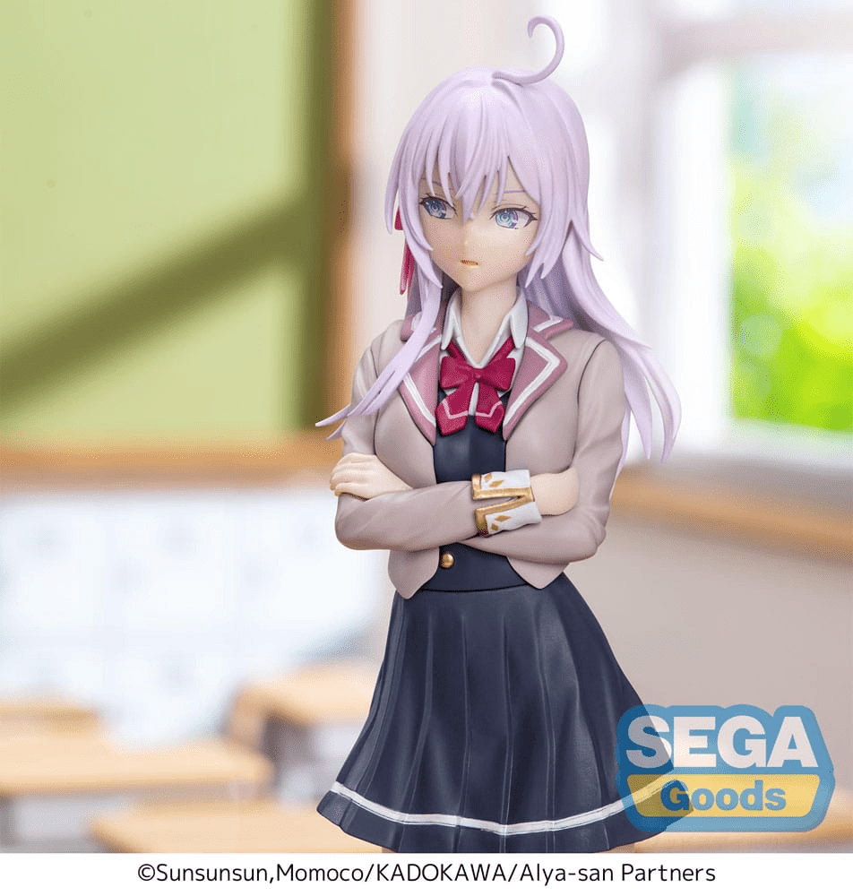 Alya Sometimes Hides Her Feelings in Russian Alya Uniform Luminasta Figure | Anime Emporium