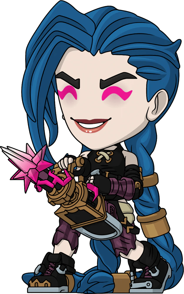 Arcane League of Legends Youtooz Vinyl Figure Jinx | Anime Emporium