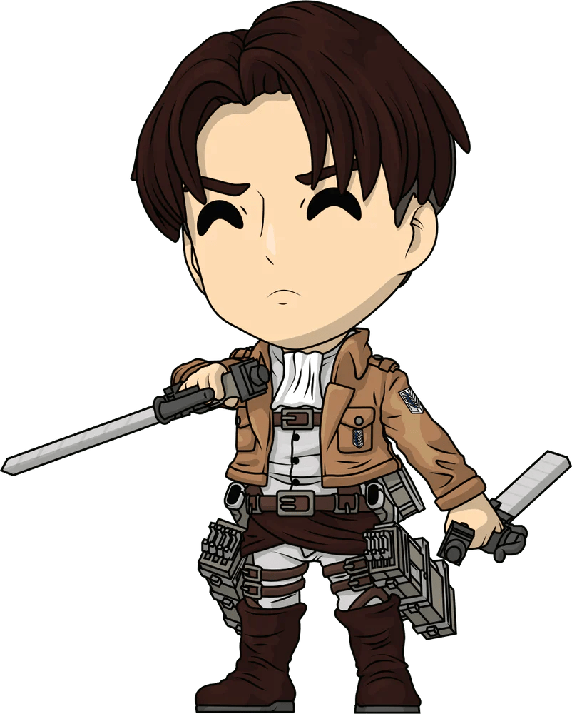 Attack on Titan Levi Ackerman Youtooz Vinyl Figure | Anime Emporium