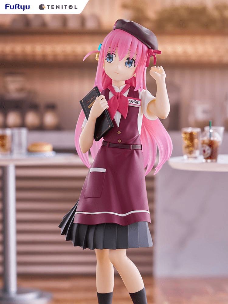 Bocchi the Rock! Hitori Gotoh Cafe Style Tenitol Figure | Anime Emporium