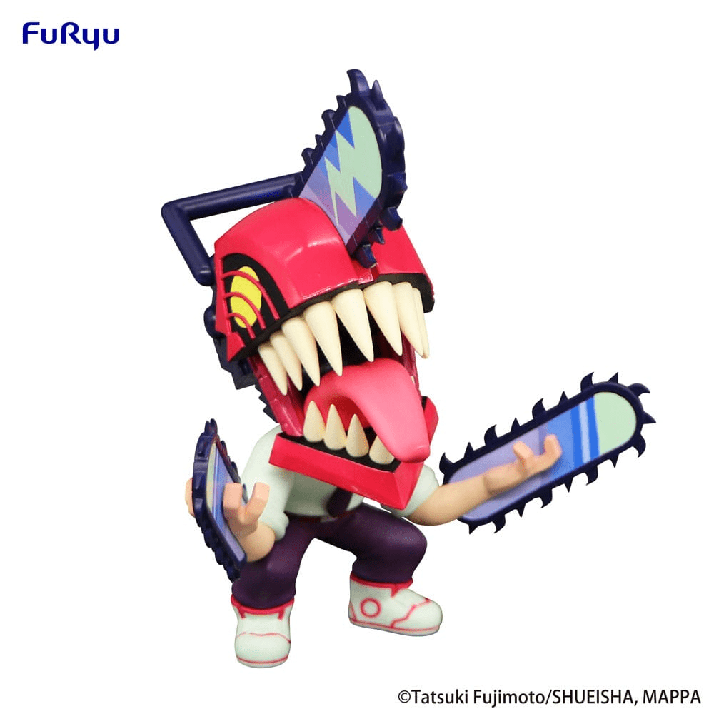 Chainsaw Man Denji Chainsaw Man Cartoon Colour Toonize Figure | Anime Emporium