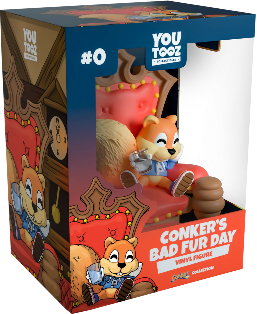 Conker's Bad Fur Day Youtooz Vinyl Figure Conker