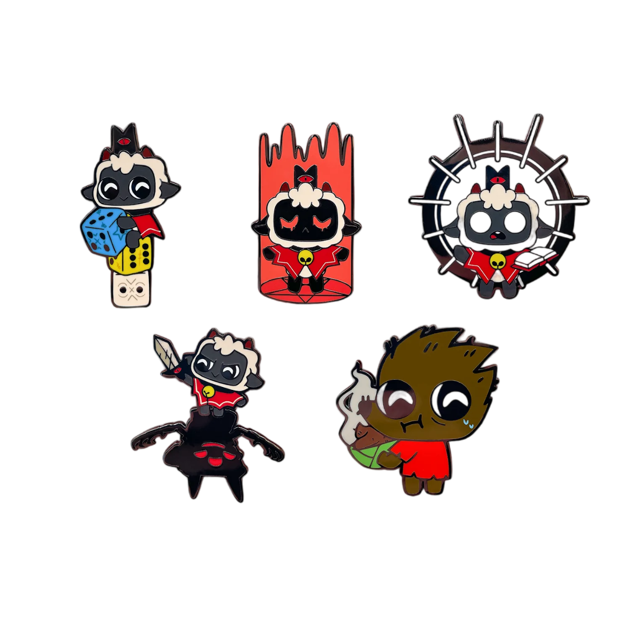 Cult of the Lamb Youtooz Pin Set