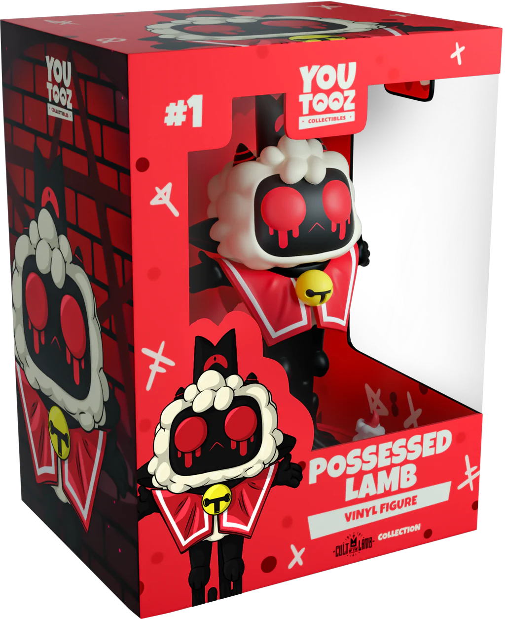 Cult Of The Lamb Youtooz Vinyl Figure Possessed Lamb