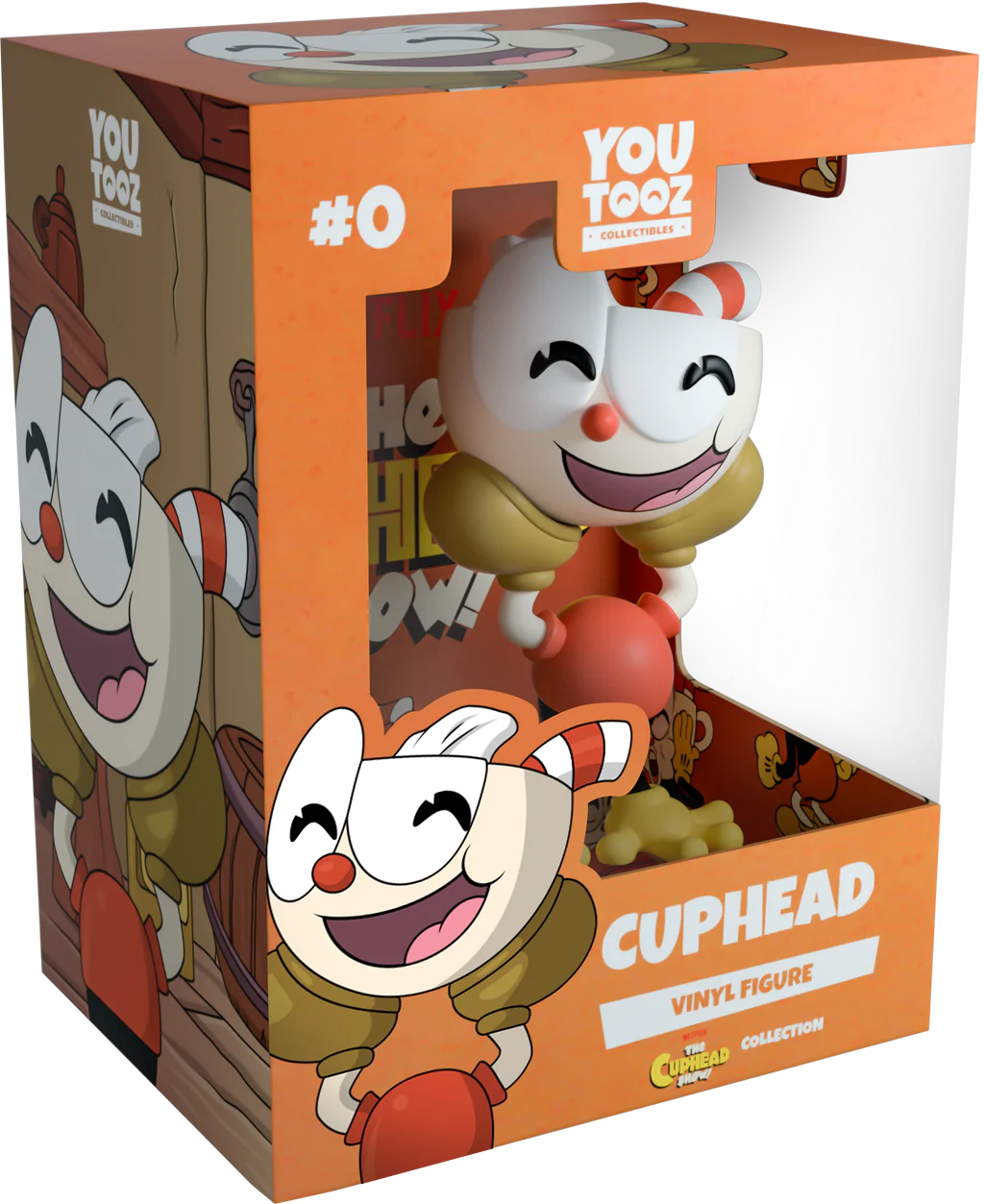 Cuphead Youtooz Vinyl Figure Cuphead Netflix Show Edition