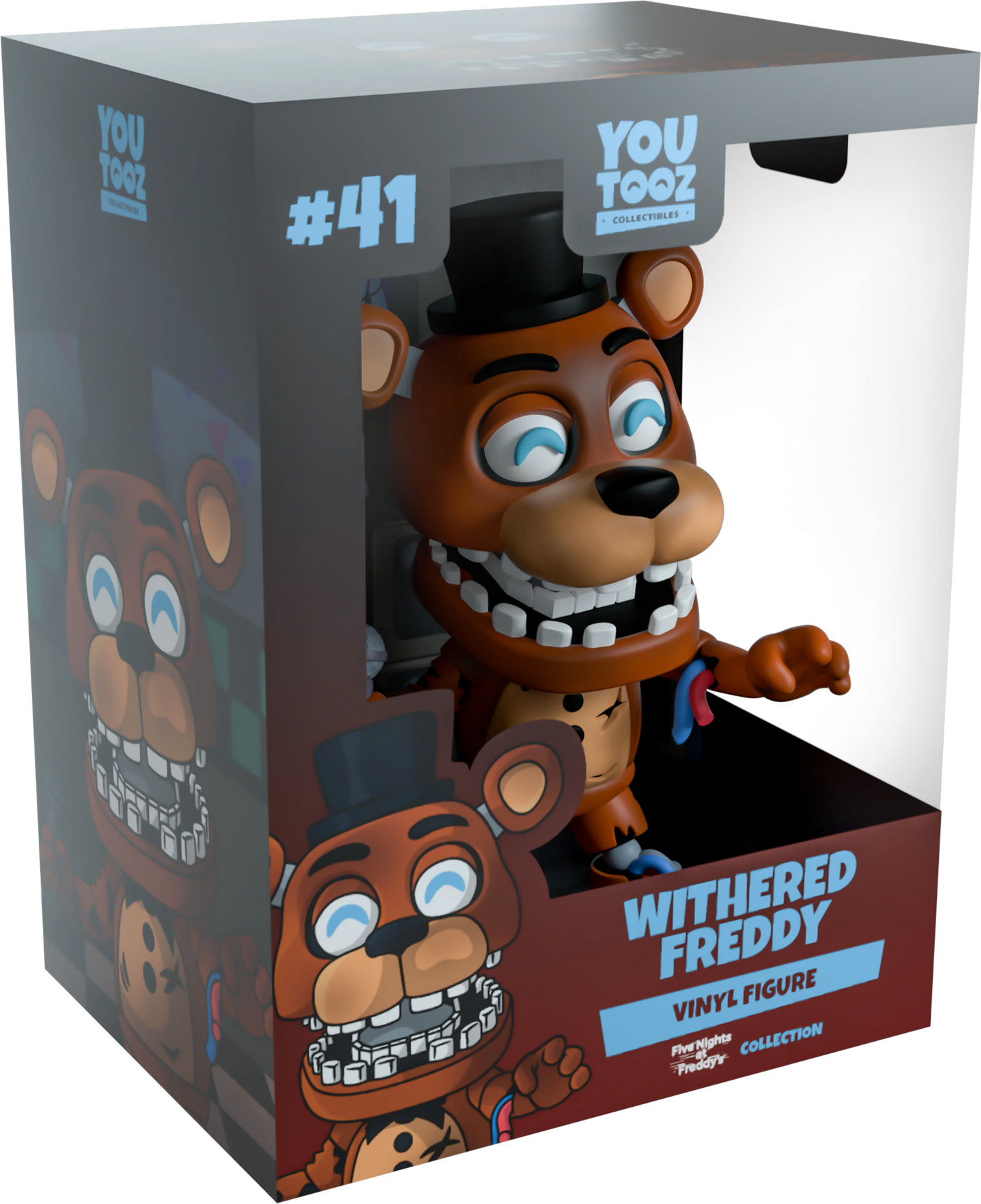 Five Nights At Freddys Youtooz Vinyl Figure Withered Freddy Fazebear