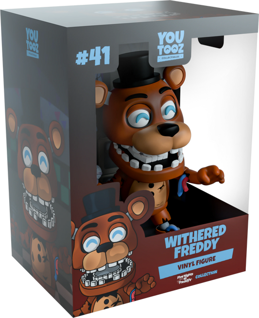 Five Nights At Freddys Youtooz Vinyl Figure Withered Freddy Fazebear