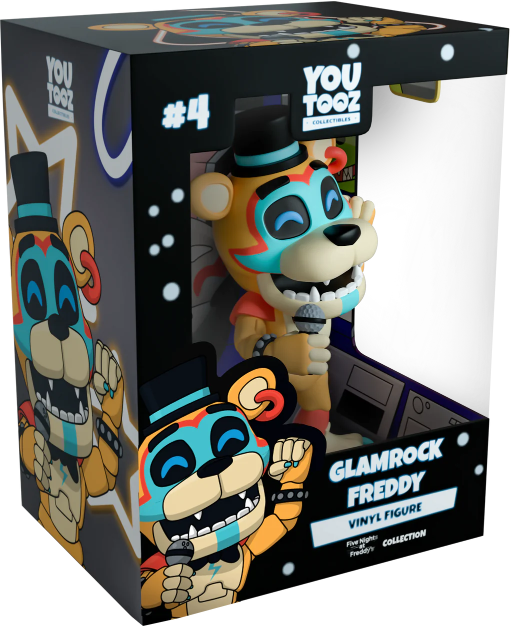 Five Nights At Freddys Youtooz Vinyl Figure Glamrock Freddy