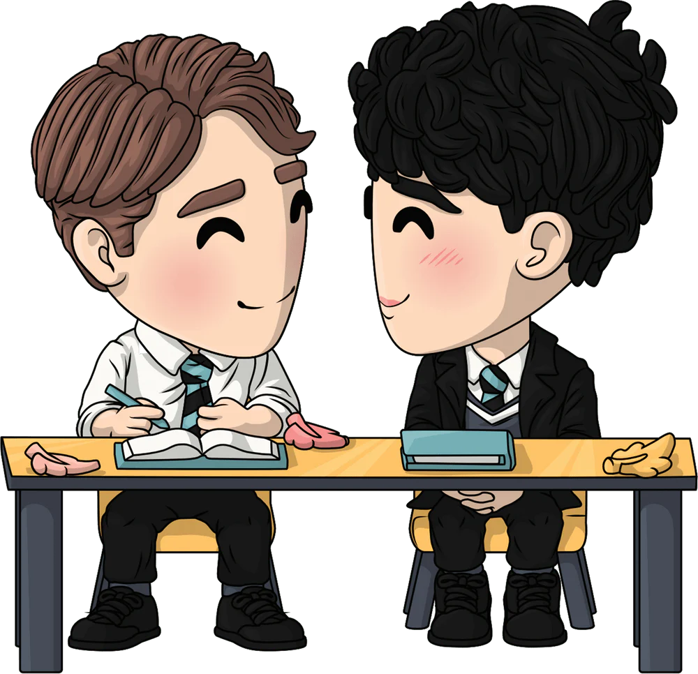 Heartstopper Youtooz Vinyl Figure Nick and Charlie