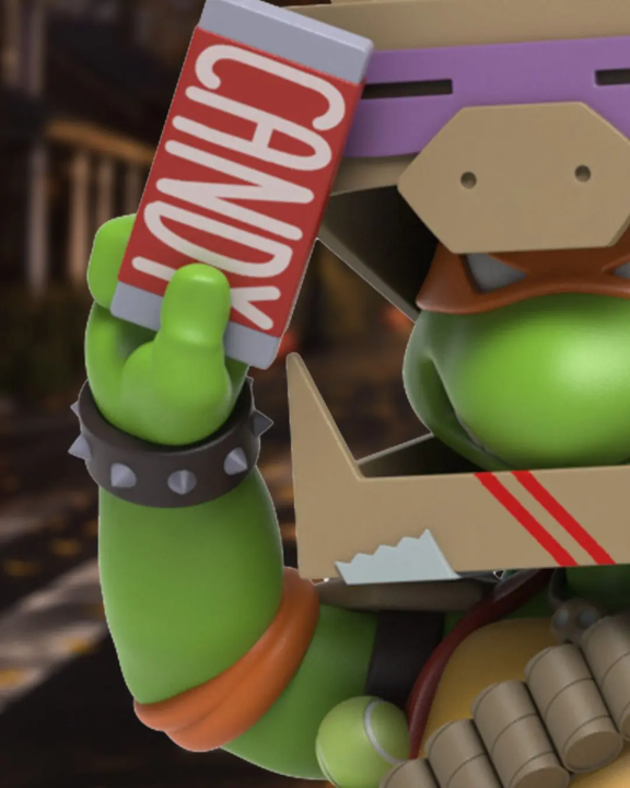 Teenage Mutant Ninja Turtles Remixx Michelangelo Cowa-BOO-nga! Edition