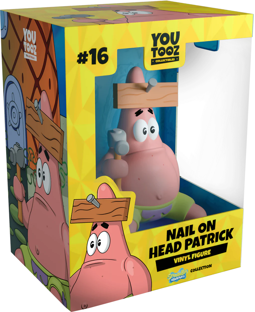 Spongebob Squarepants Youtooz Vinyl Figure Nail on Head Patrick Star