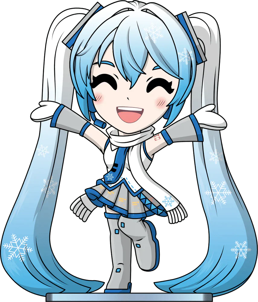 Hatsune Miku YoutoozVinyl Figure Snow Miku