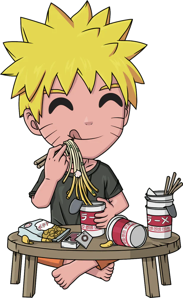 Naruto Youtooz Vinyl Figure Naruto Eating Ramen