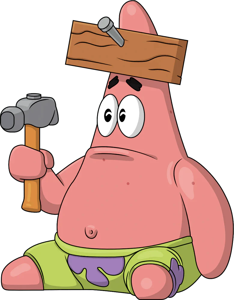 Spongebob Squarepants Youtooz Vinyl Figure Nail on Head Patrick Star