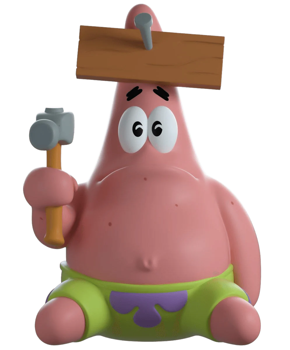 Spongebob Squarepants Youtooz Vinyl Figure Nail on Head Patrick Star
