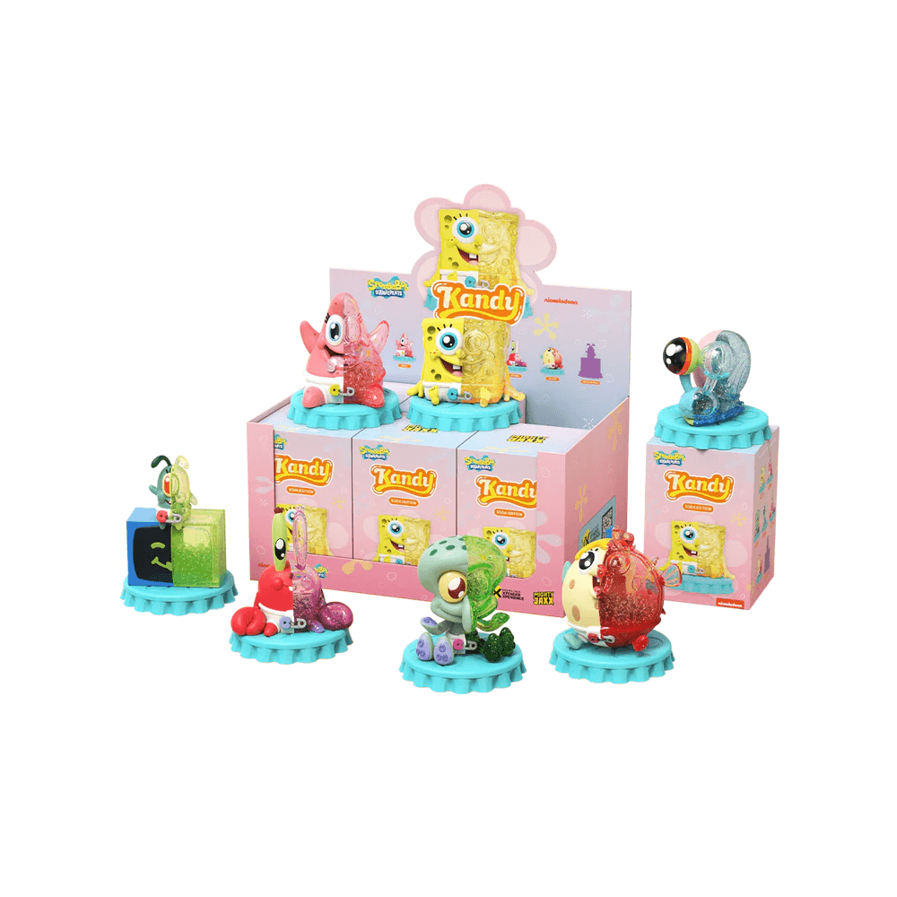 Spongebob Squarepants Blind Box Kandy x Jason Freeny Collection (Soda Edition)