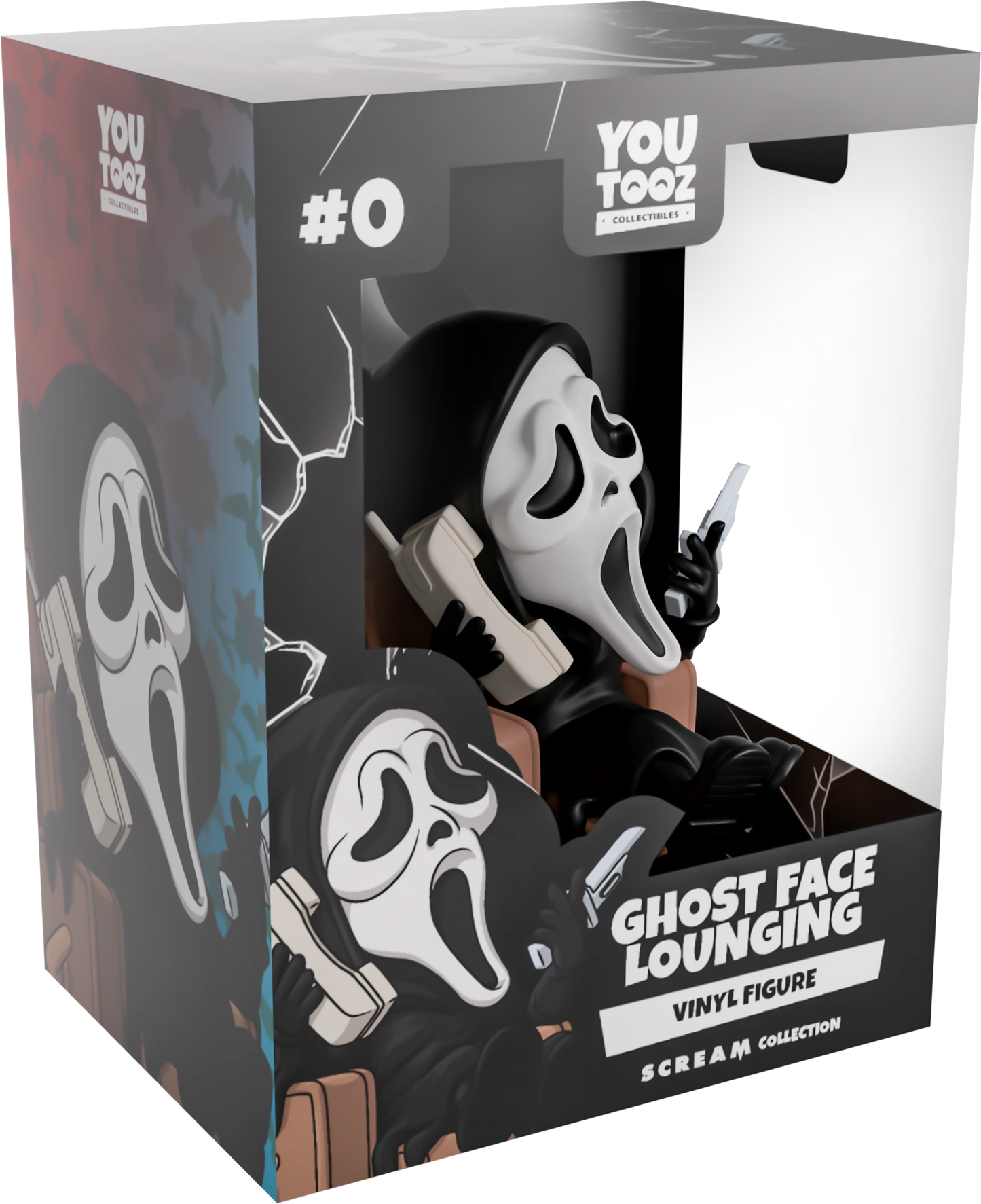 Scream Youtooz Vinyl Figure Ghost Face Lounging