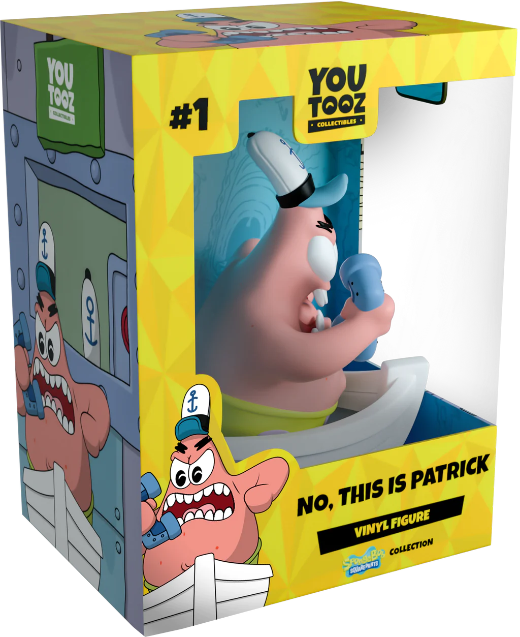 Spongebob Squarepants Youtooz Vinyl Figure Patrick Star "No. This Is Patrick"