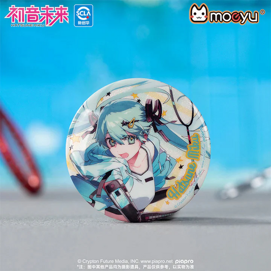 Moeyu - Hatsune Miku Run Series Pin Badge