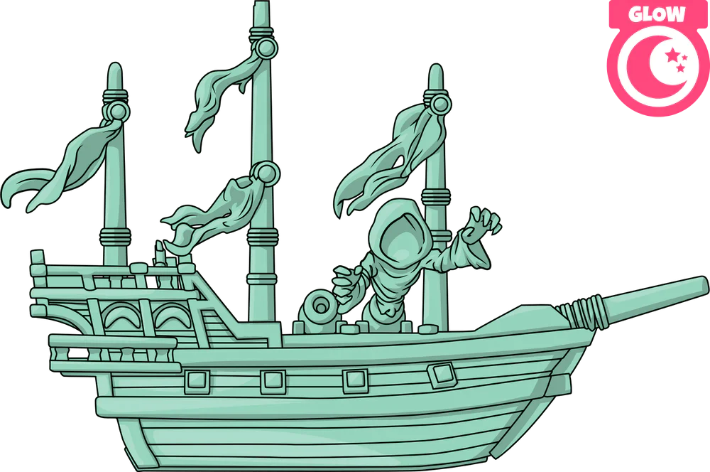 Sea of Thieves Youtooz Vinyl Figure Ghost Ship