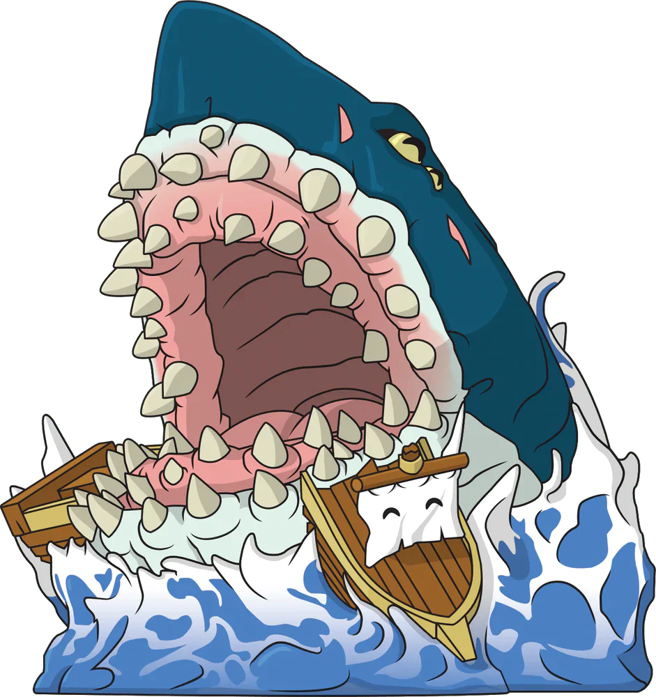 Sea of Thieves Youtooz Vinyl Figure Megalodon
