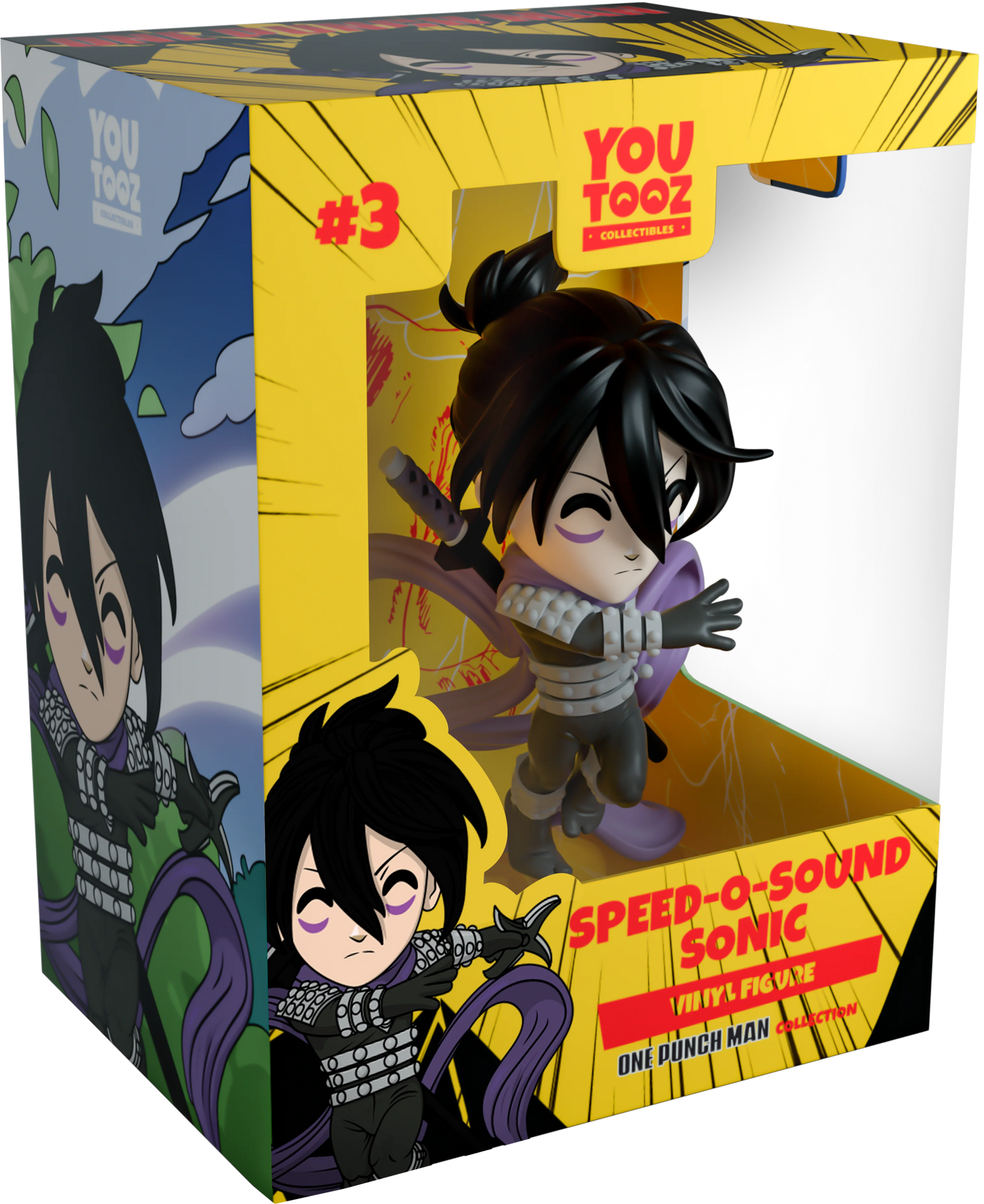 One Punch Man Youtooz Vinyl Figure Speed O Sound Sonic
