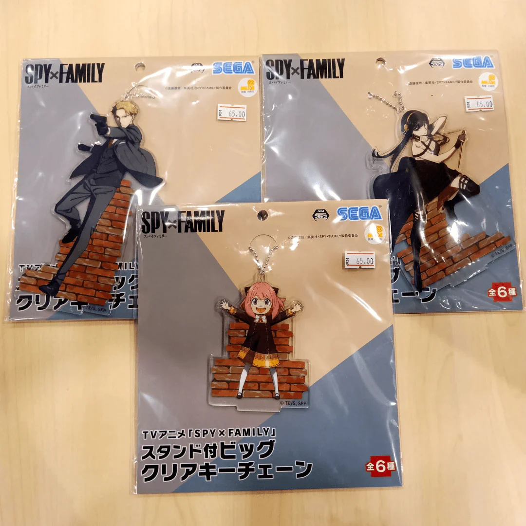 Spy X Family Acrylic Keyring Figures With Stands