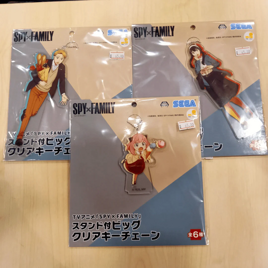 Spy X Family Acrylic Keyring Figures With Stands