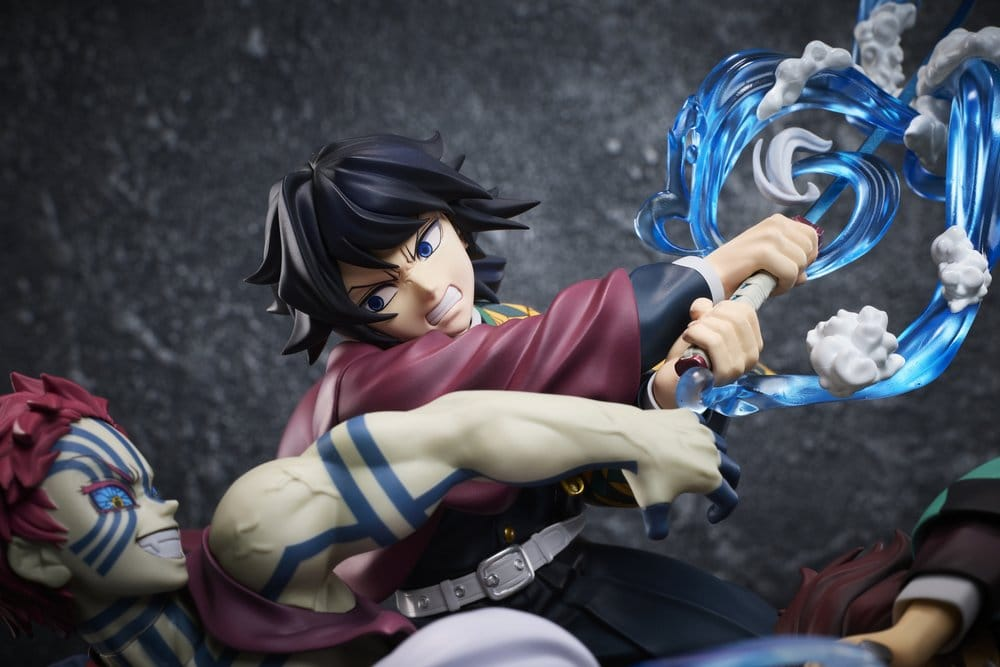 Demon Slayer: Kimetsu no Yaiba Statue Tanjiro Kamado & Giyu Tomioka & Akaza