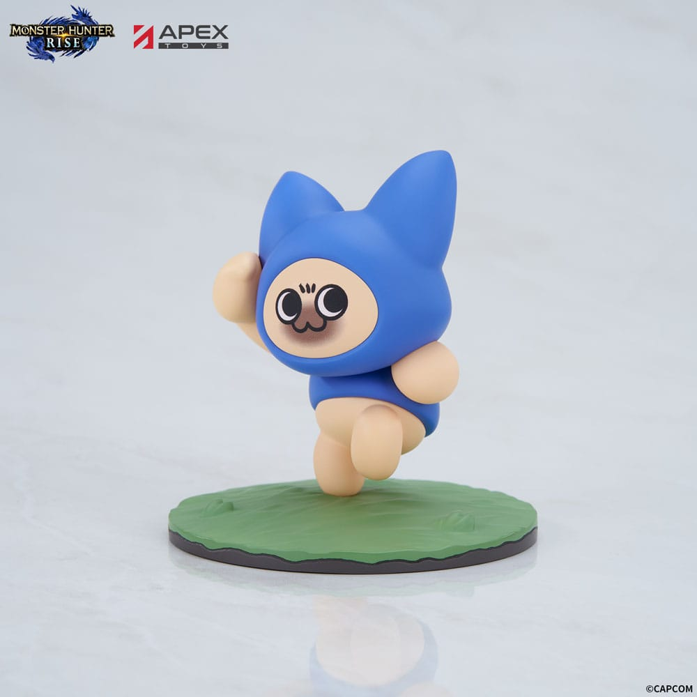 Monster Hunter Rise Blind Box Figures Felyne Cat - (Complete Box)