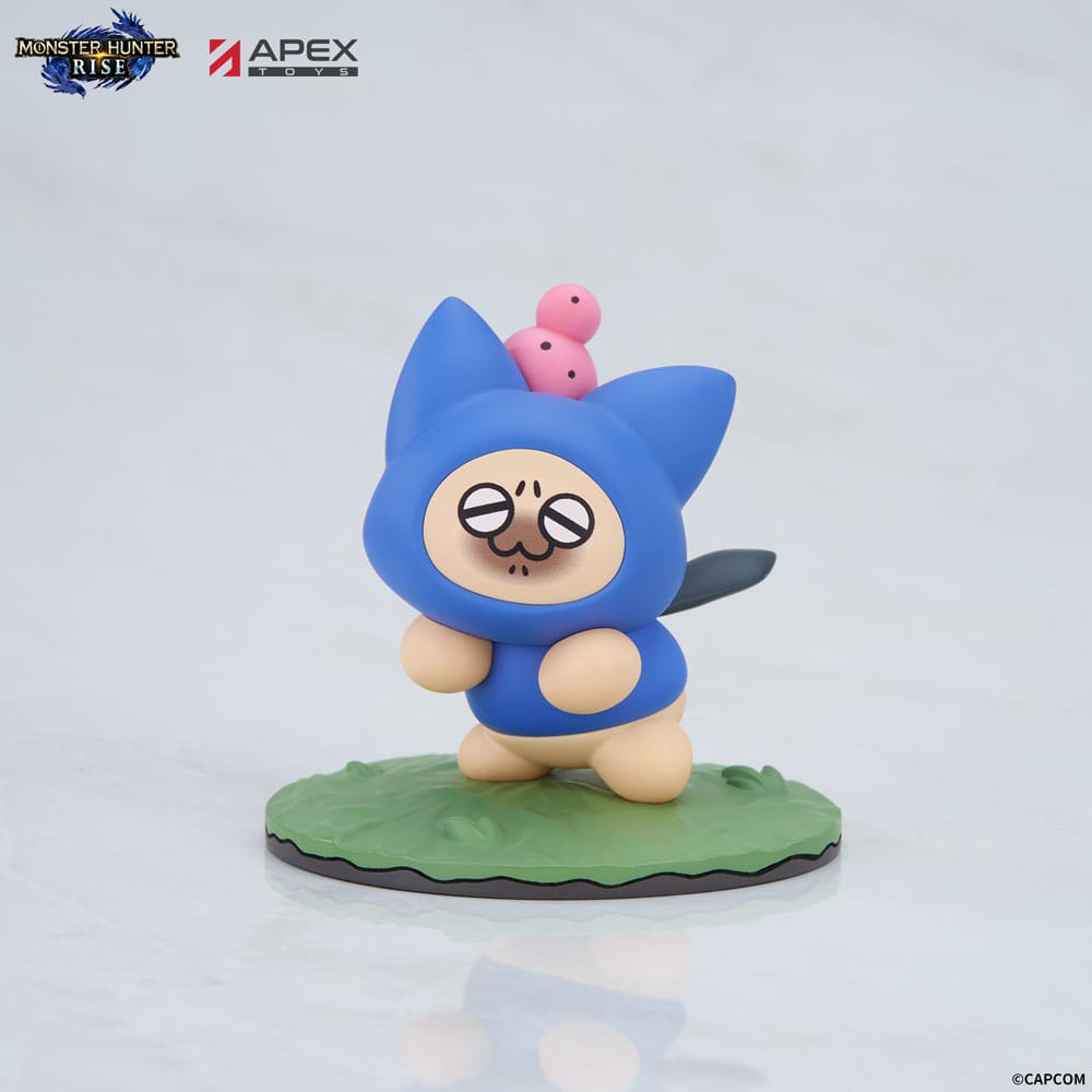 Monster Hunter Rise Blind Box Figures Felyne Cat - (Complete Box)