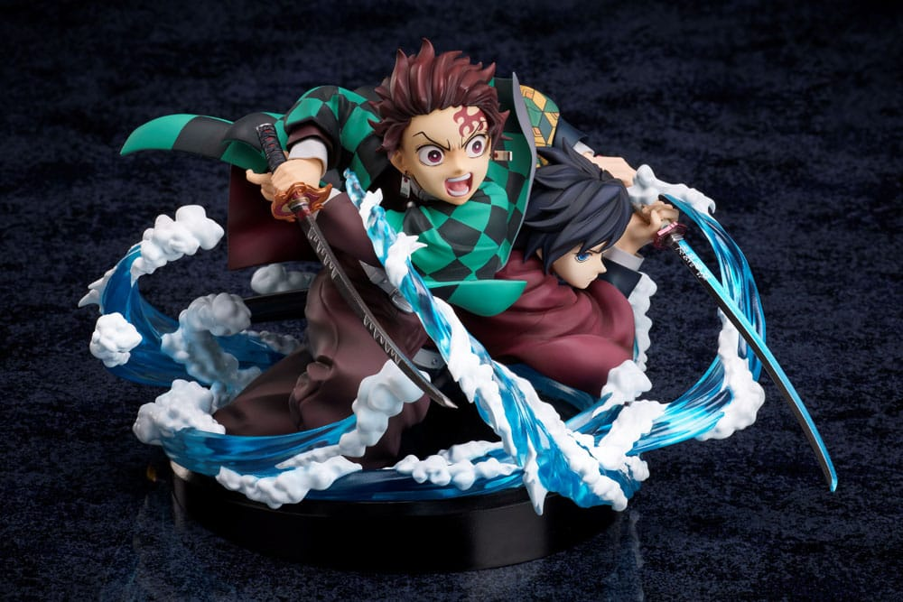 Demon Slayer: Kimetsu no Yaiba Statue Tanjiro & Giyuu
