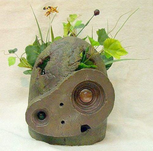 Castle in the Sky Plant Pot Robot Helmet