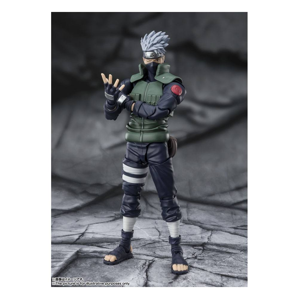 Naruto Shippuden S.H. Figuarts Kakashi Hatake The famed Sharingan Hero
