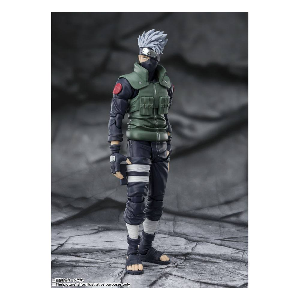 Naruto Shippuden S.H. Figuarts Kakashi Hatake The famed Sharingan Hero