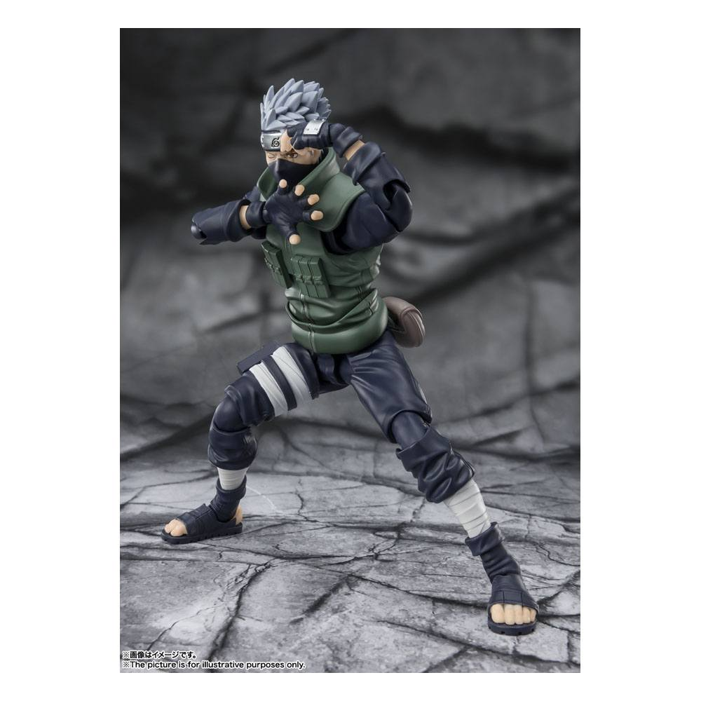 Naruto Shippuden S.H. Figuarts Kakashi Hatake The famed Sharingan Hero